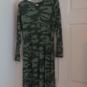 camo dress